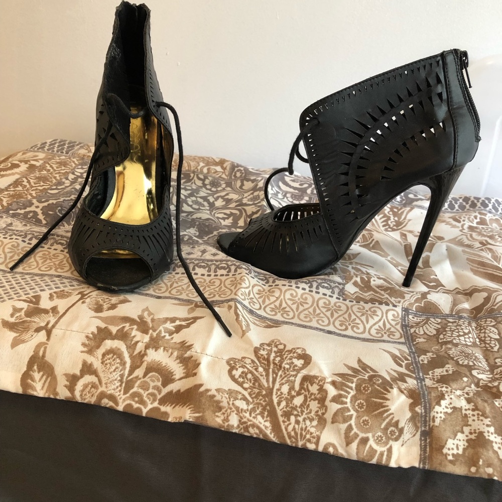 Black heels